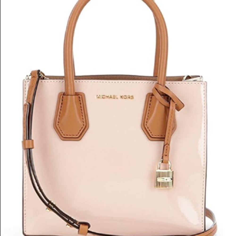 NWT MICHAEL KORS Mercer Medium Messenger Ballet